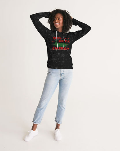 USS Nimitz 'BIG DECK ENERGY' Women's Christmas Hoodie