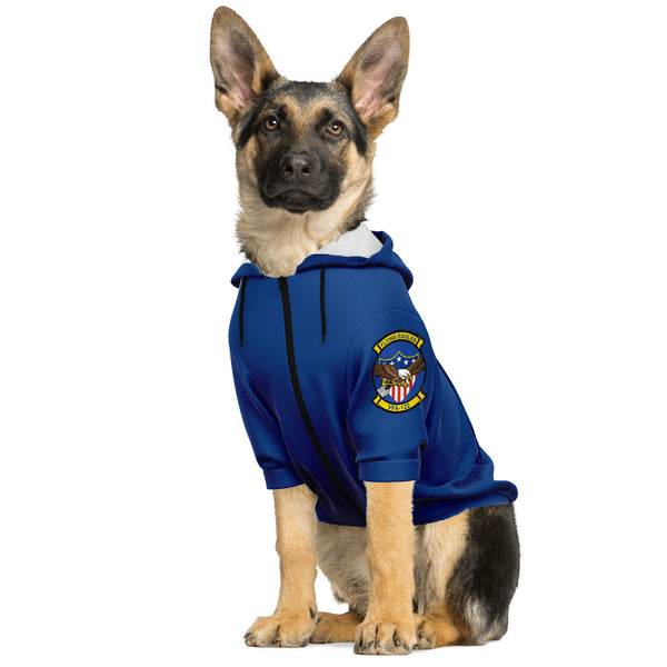 ANY Aircraft/Squadron Zip-up Dog Hoodie