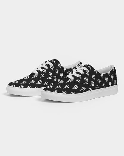 Womens Hot Air Balloon Lace Up Canvas Shoe