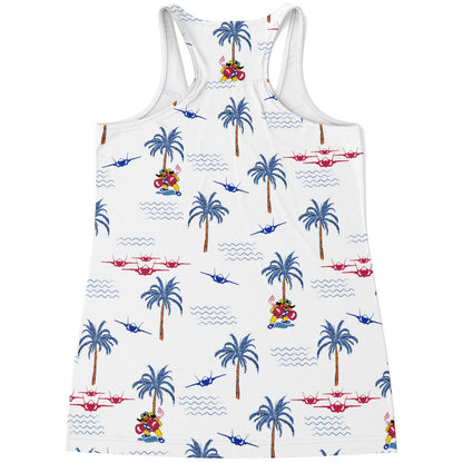 62nd Women's 'White Hawaiian' Tank Top