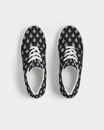 Womens Hot Air Balloon Lace Up Canvas Shoe