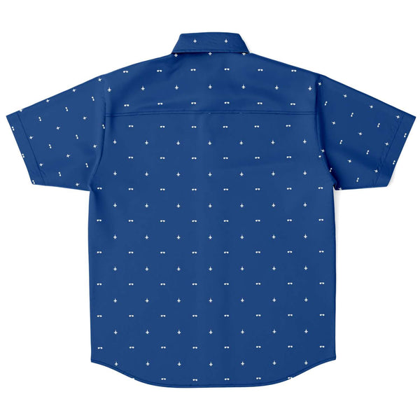 ANY Aircraft 'Subtle Plane & Aviator Glasses' Button Down Shirt
