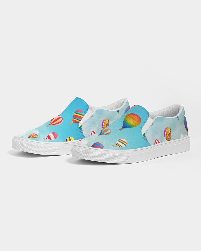 Women's 'Balloons in the Sky' Slip-On Canvas Shoe