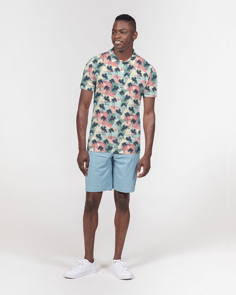 F-15C 'Old School' Hawaiian Men's Slim Fit Golf Polo