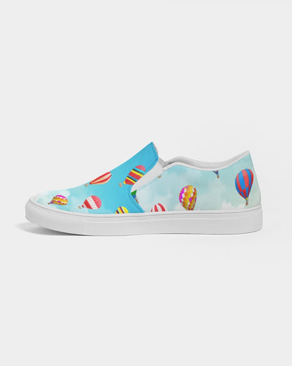 Women's 'Balloons in the Sky' Slip-On Canvas Shoe