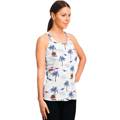 62nd Women's 'White Hawaiian' Tank Top