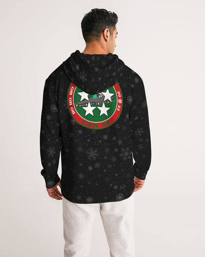 USS Nimitz 'BIG DECK ENERGY' Men's Christmas Hoodie
