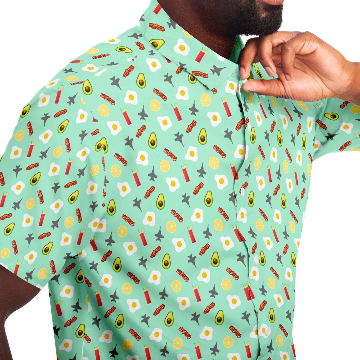 ANY Aircraft Mens 'Sunday Funday' Brunch Button Down