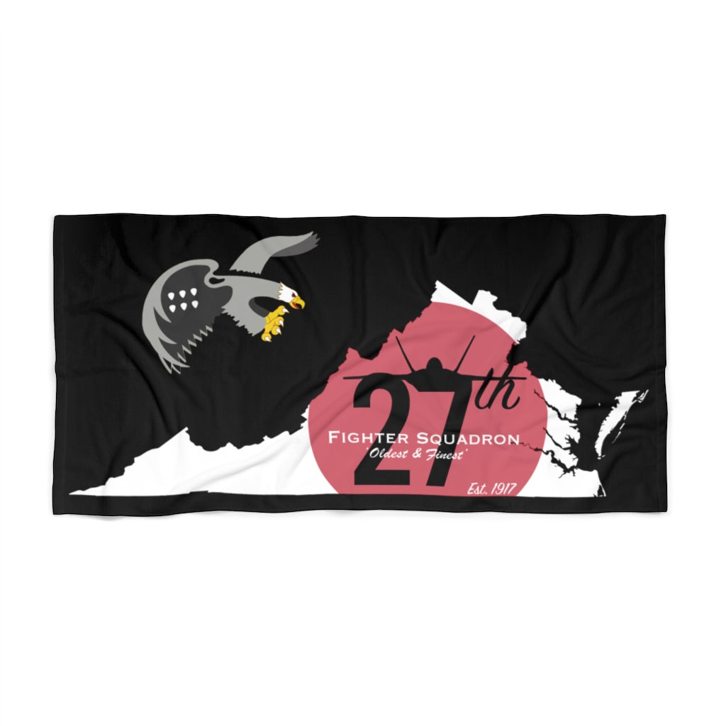 27th Fighter Squadron Beach Towel *Now Available!*