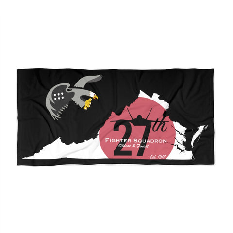 27th Fighter Squadron Beach Towel *Now Available!*