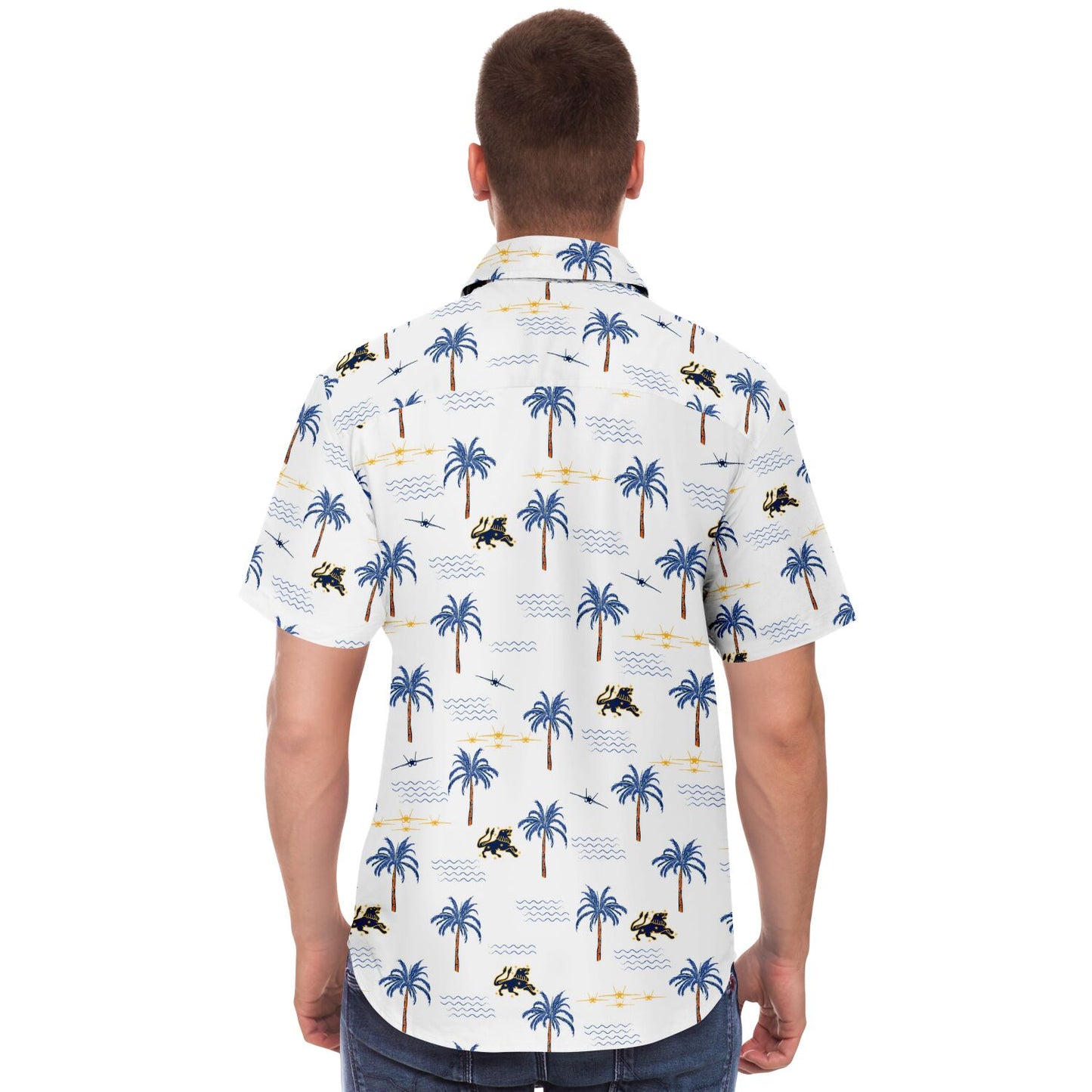 VFA-213 'White Hawaiian' Button Down Shirt