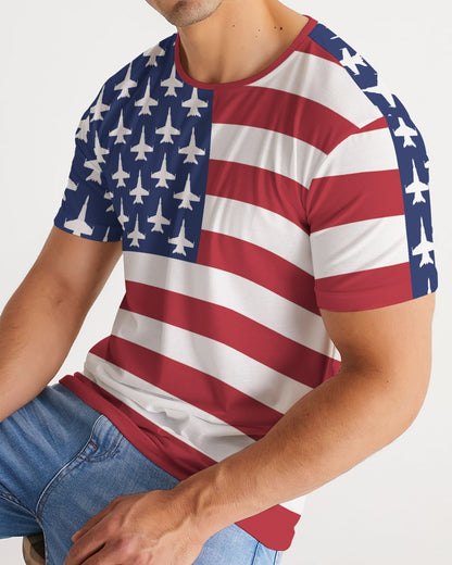 F-18D American Flag Men's Tee