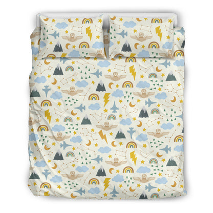F-16/USAF command pilot wings boy duvet cover with pillows