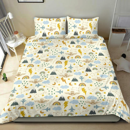 F-16/USAF command pilot wings boy duvet cover with pillows