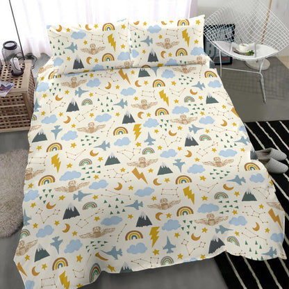 F-16/USAF command pilot wings boy duvet cover with pillows