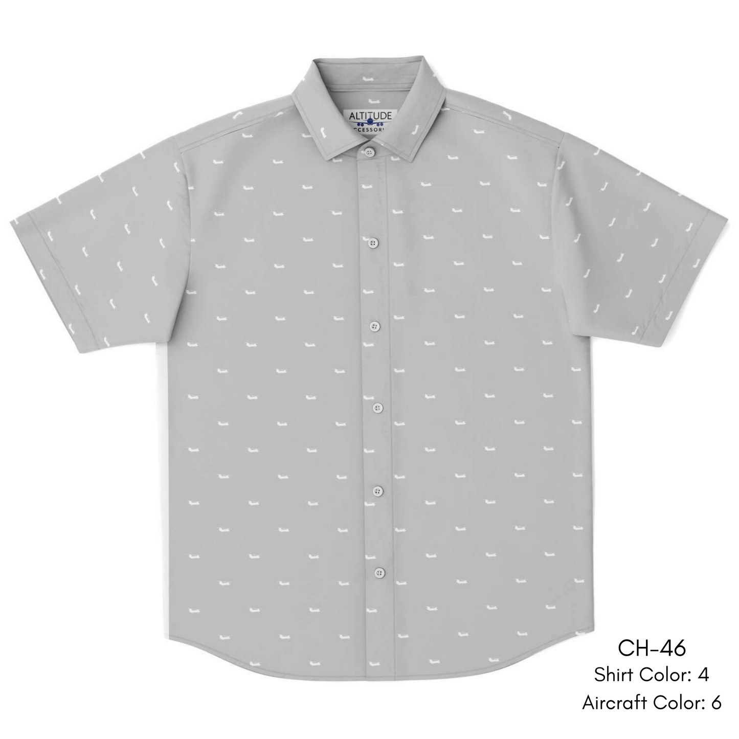 ANY Aircraft Subtle Mens Button Down Shirt