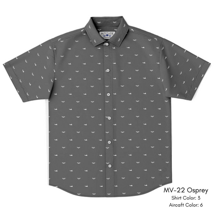 ANY Aircraft Subtle Mens Button Down Shirt