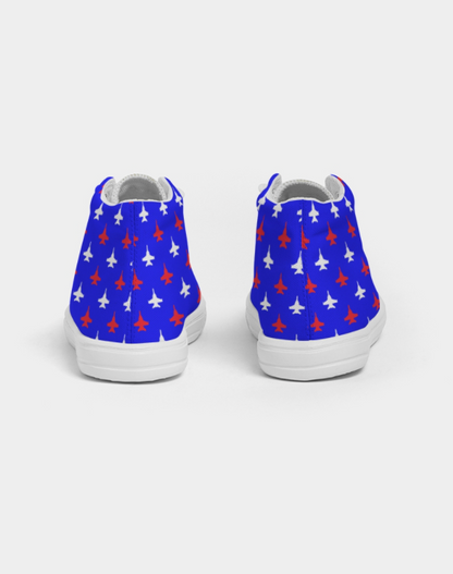 USA Toddler/Kids ANY Aircraft 'High Top' Shoes (2 Colors)