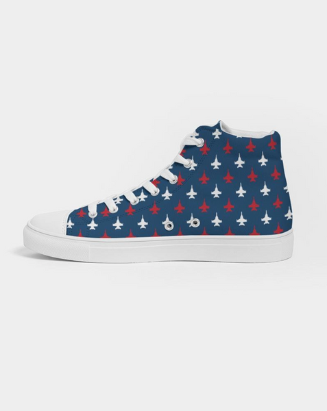 USA ANY Aircraft Women's 'High Top' Canvas Shoes (2 Colors)