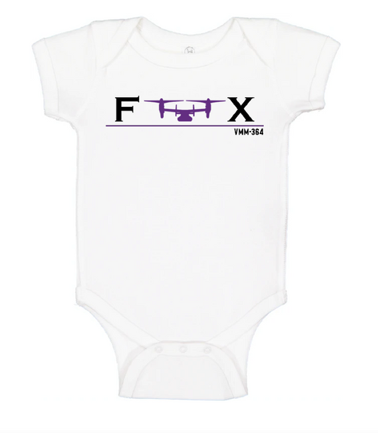 VMM-364 Osprey FOX Baby Onesie