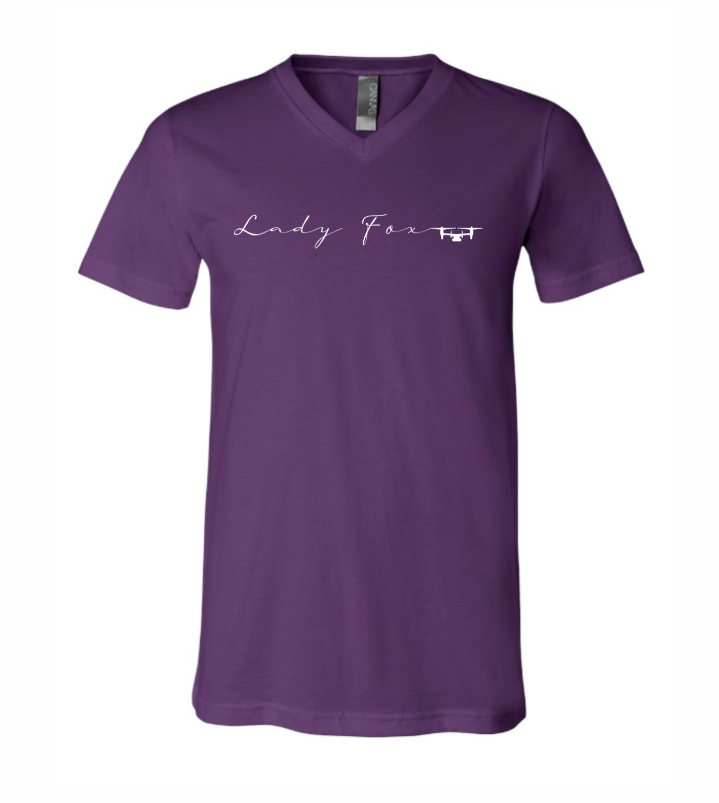 Lady Fox V-Neck Tee