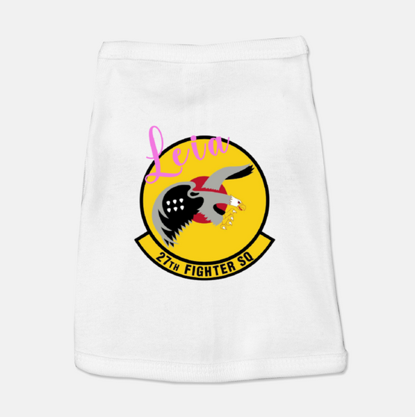 27th Fighter Squadron Pet Tank Top