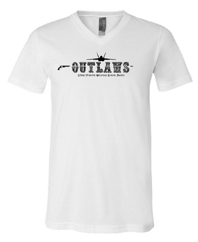 'Outlaw' V-neck Tee