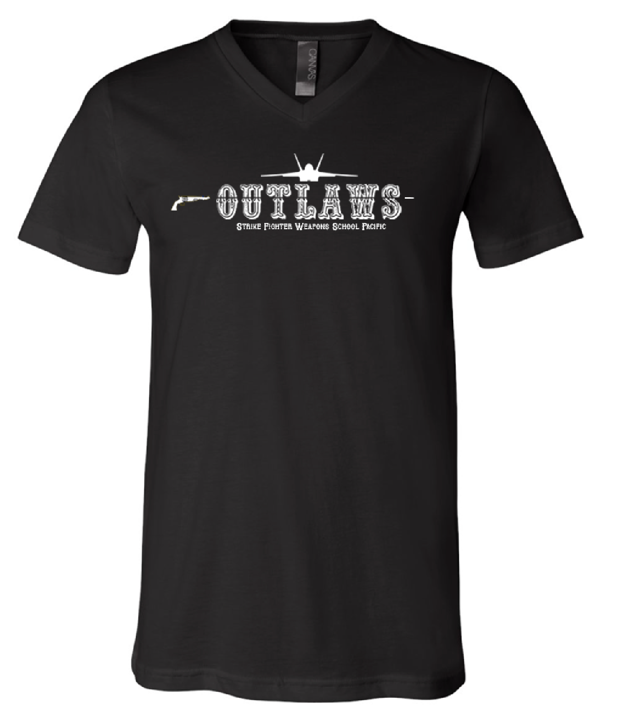 'Outlaw' V-neck Tee