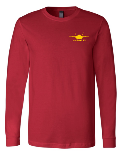 VMFA-225 Unisex Long Sleeve Squadron Shirt