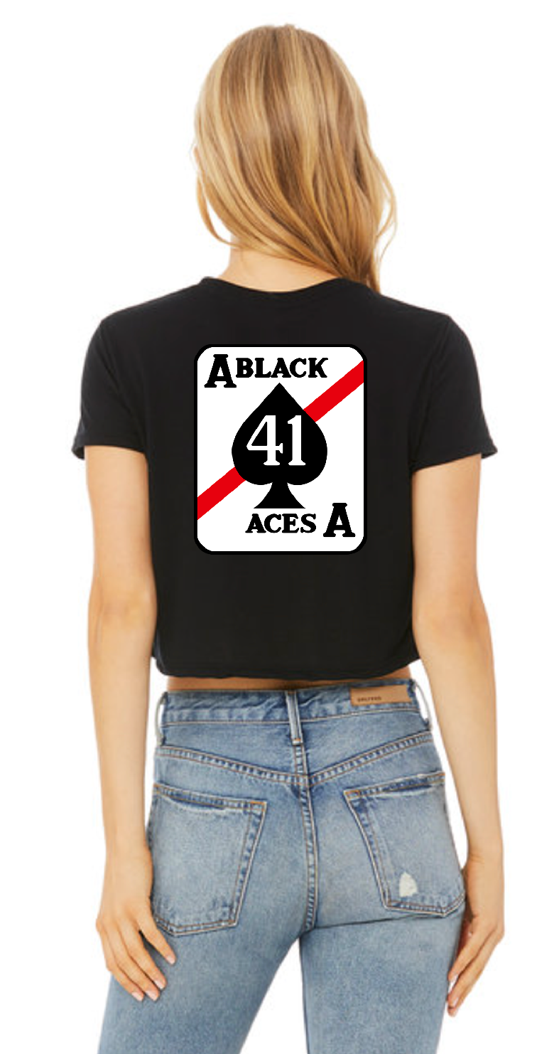 Women's VFA-41 Cropped Tee