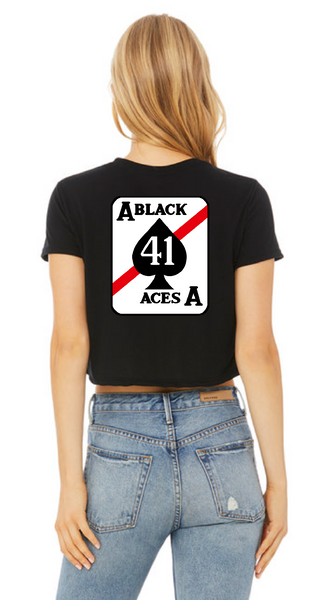 Women's VFA-41 Cropped Tee
