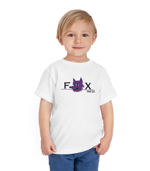 Purple Fox Toddler Tee