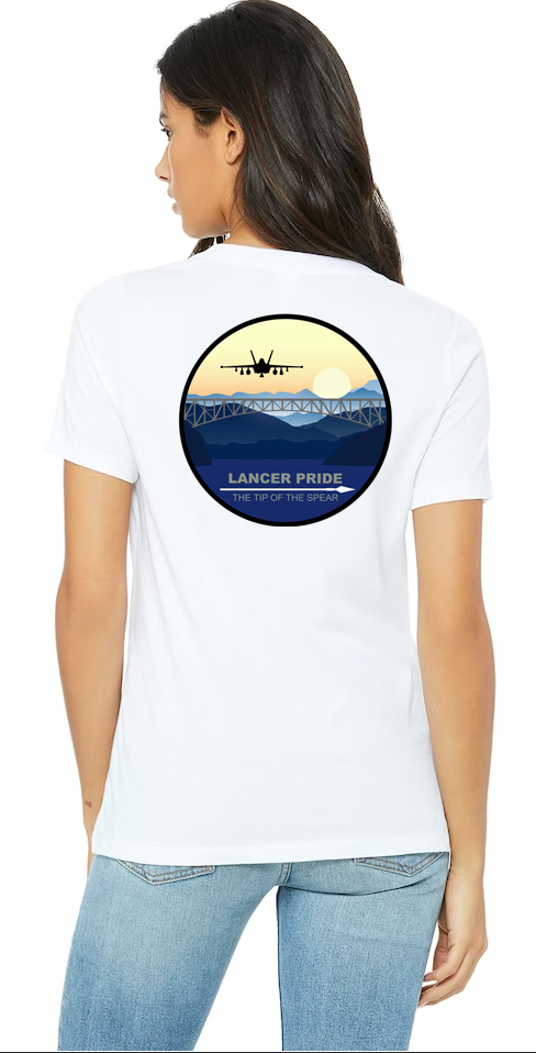 VAQ-131 Ladies V Neck Squadron Tee (2 colors)