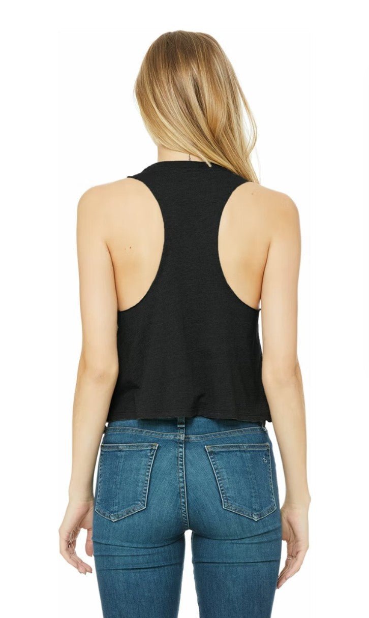 ANY Aircraft Bella Racerback Cropped Tank