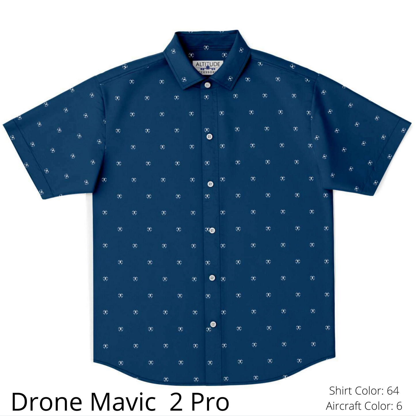 ANY Aircraft Subtle Mens Button Down Shirt