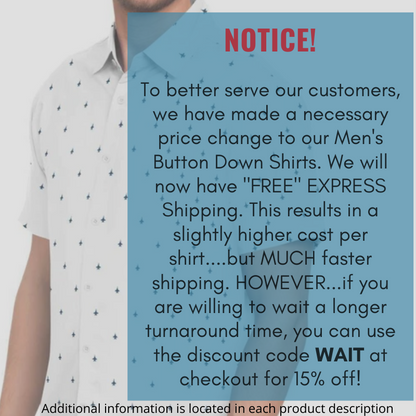 ANY Aircraft 'Subtle Plane & Aviator Glasses' Button Down Shirt