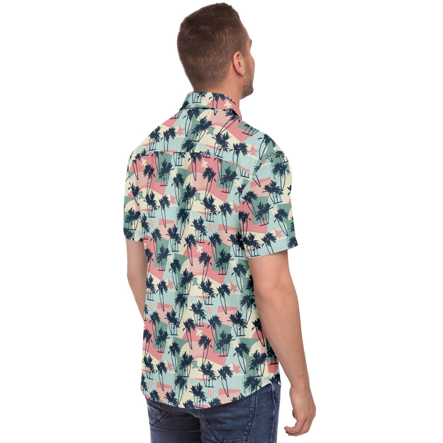 ANY Aircraft 'Old School' Hawaiian Button Down