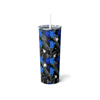 VMFA-214 'Black Sheep 'Skinny Steel Tumbler with Straw, 20oz