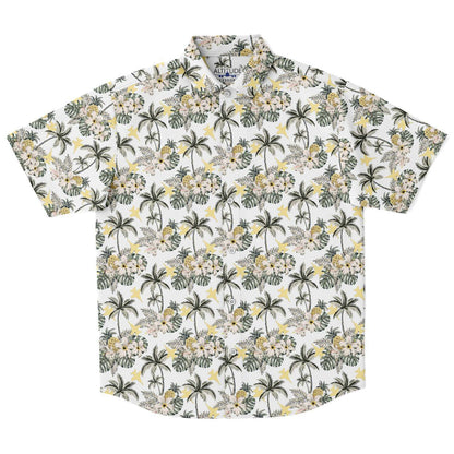 F-18 Classy Mens Hawaiian Button Down Shirt good