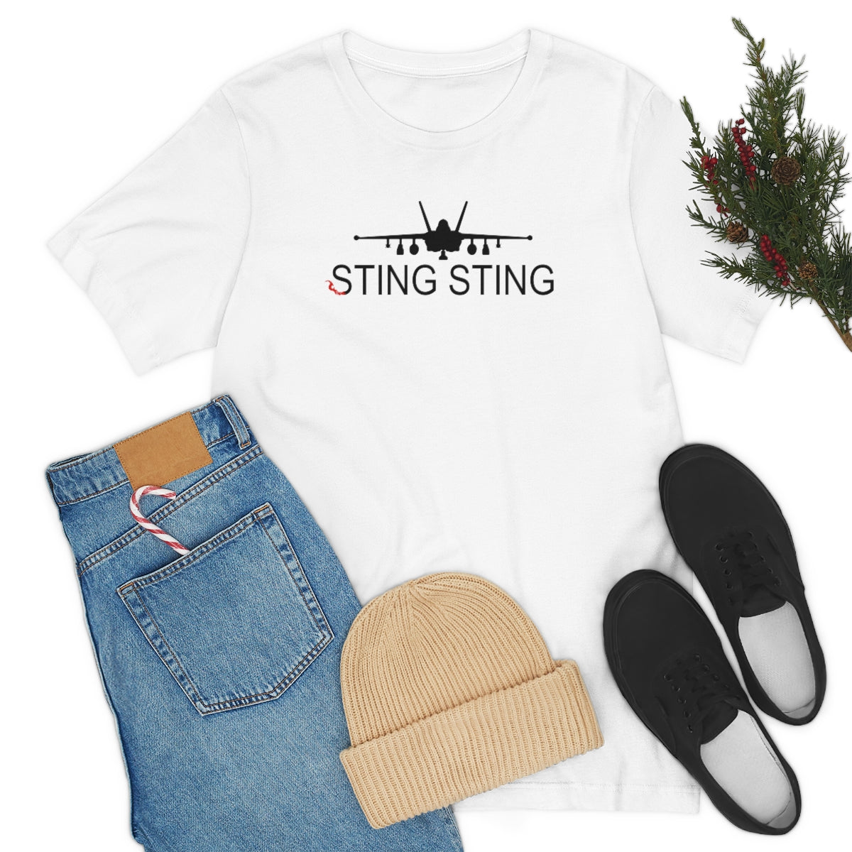 VAQ-132 "STING STING" Unisex Tee