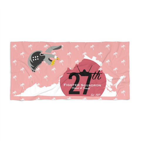 27th Fight Squadron Ladies Beach Towel *Now Available!*