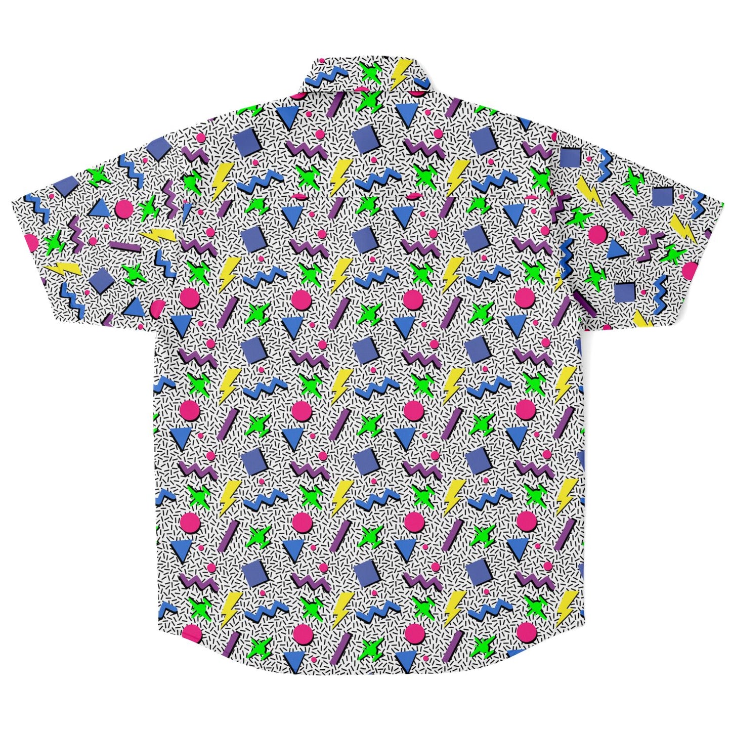 E-2D 80s Short Sleeve Button Down Shirt