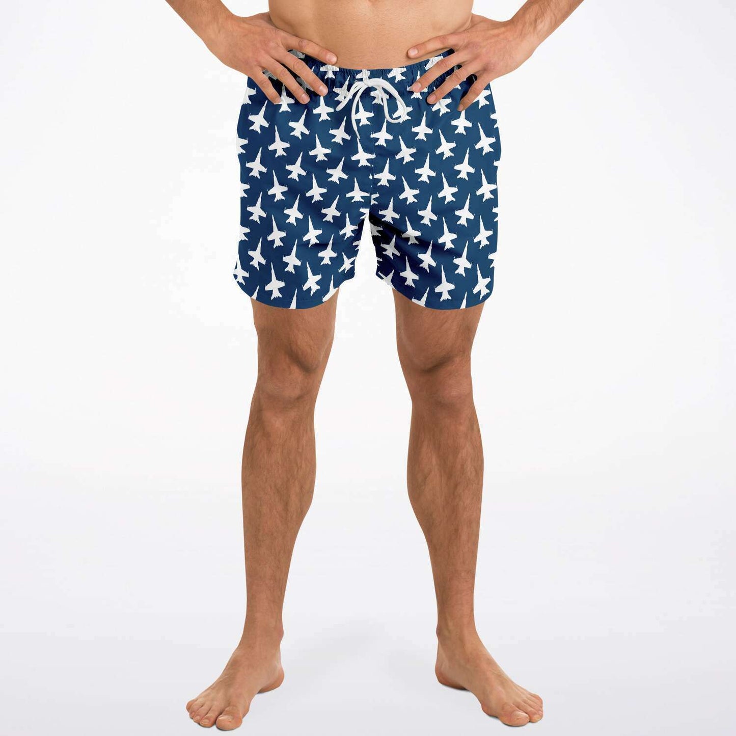 F-18D Bold Mens Swim Trunks (XS)