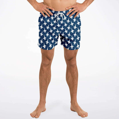 F-18D Bold Mens Swim Trunks (XS)