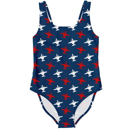 Ashley Carpenter Med. E-2D/C Womens Swimsuit All American