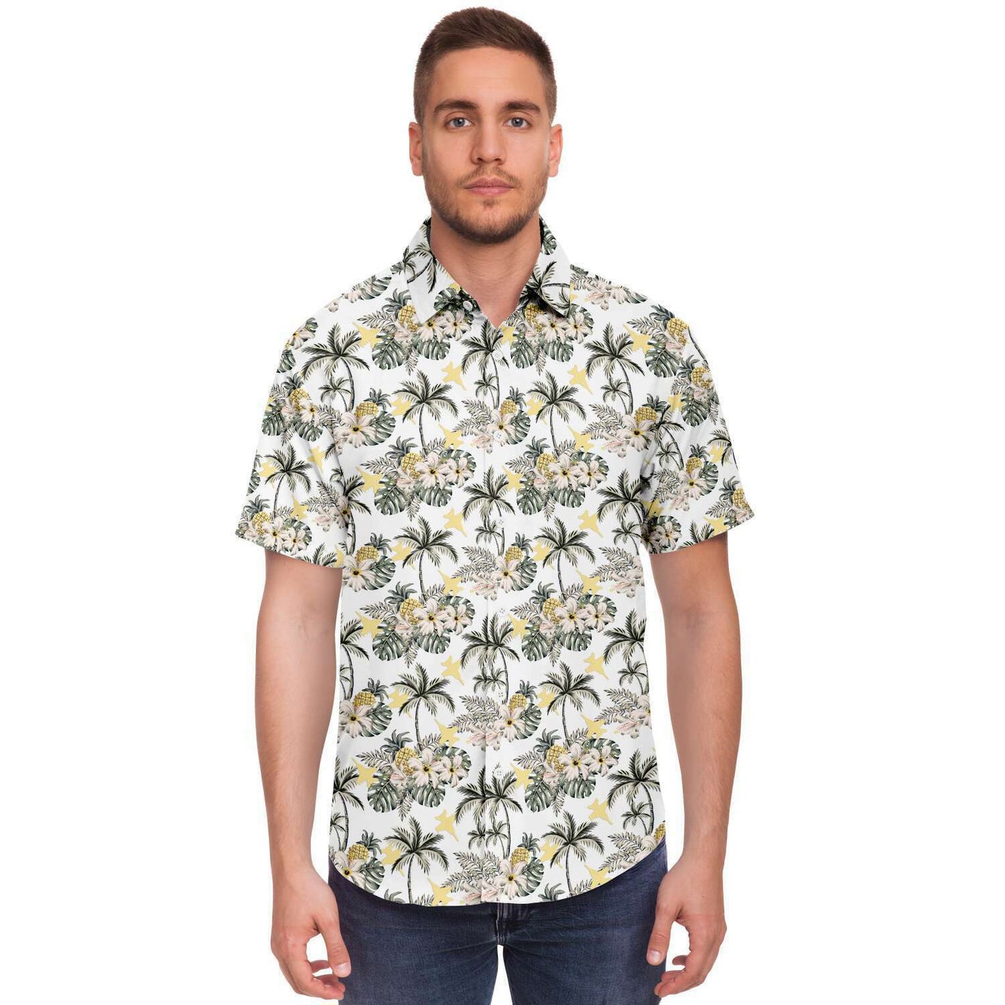 ANY Aircraft Hawaiian Button Down