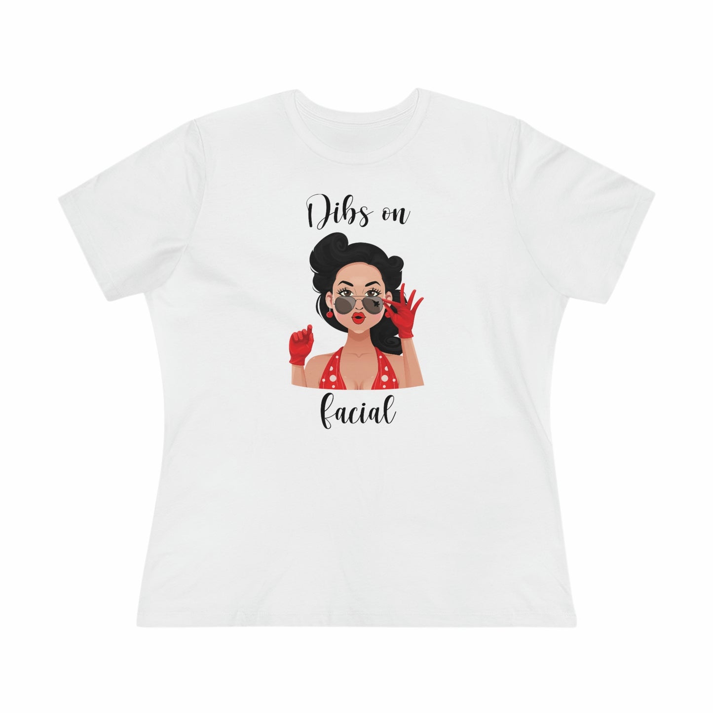 Dibs on Facial Women's Premium Tee