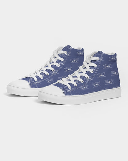 Men's Hightop Canvas Shoe - All Over Print