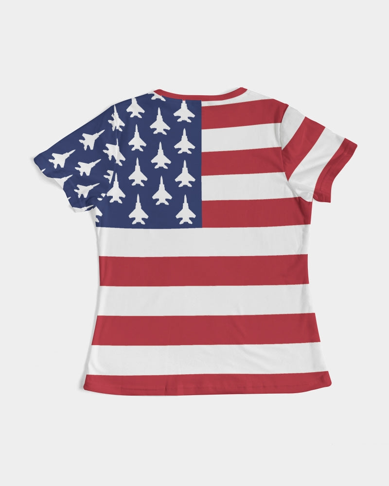 F-15C American Flag tee Women's Tee