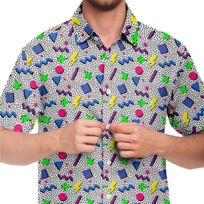 'The Throwback' Mens Button Down Shirt